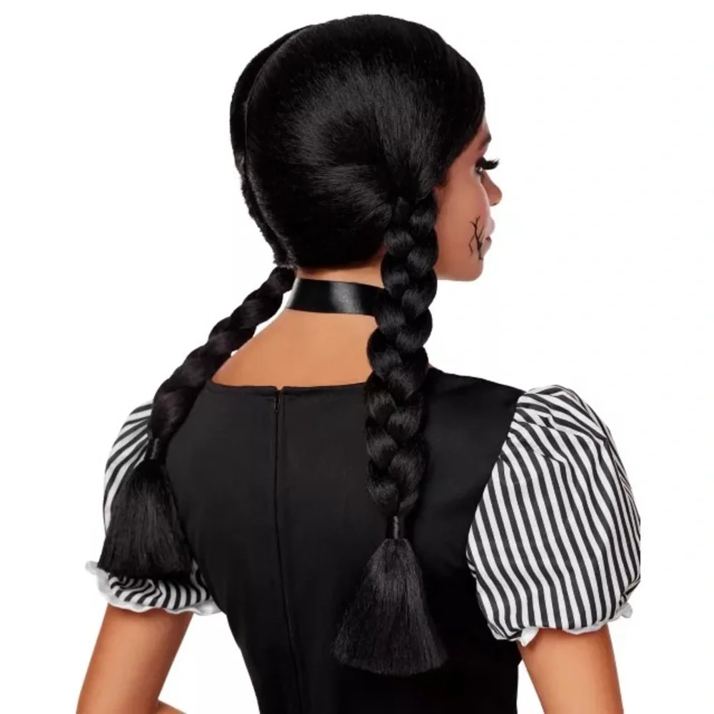 Spirit Halloween Wednesday Addams Wig